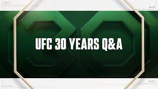 UFC 30th Anniversary Q&A w Gilbert Burns Song Yadong & Paul Craig  UFC Singapore