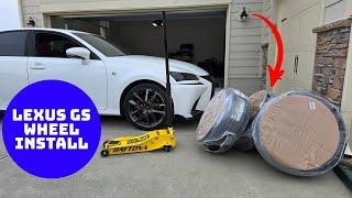 Lexus GS  How To Install Your Aftermarket Wheels