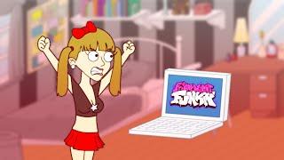 Classic Stephanie Rage over Friday Night FunkinDestroy LaptopGrounded Full Video