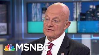 James Clapper Dossier Was Not Used For Intelligence Assessment Of 2016  Rachel Maddow  MSNBC