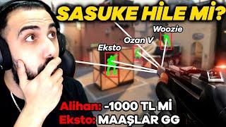 EDİTÖRLERİN MAAŞINDAN KESTİM SASUKE HİLE Mİ?? EKİPLE 5v5 VALORANT  Barış Can