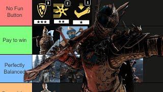 EVERY For Honor NERF and BUFFS that need to happen in Year 8