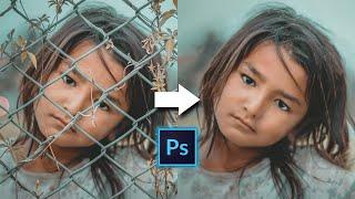 КАК УДАЛИТЬ ЛЮБОЙ ОБЪЕКТ В PHOTOSHOP