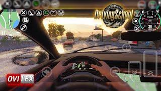 Driving School Simulator EVO - GamePlay #5 Rainy Weather GamePlay HD Android & iOS