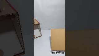 Make An Oreo Dispenser Machine With Cardboard #shorts #theprince #diy  #oreodispensermachine