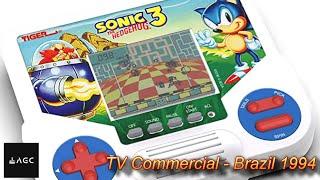 TV Commercial Retro Gamer -  LCD HandHeld Sonic the Hedgehog 3 - Brazil 1994  Game Archive