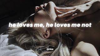 he loves me he loves me not lyrics full tiktok song  Jessica Baio - he loves me he loves me not
