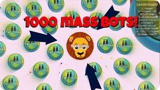 1000 FREE BOTS AGARIOMY BOT POPSPLITTED MEAGARIO INSANE GAMEPLAY