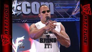 Booker T is gonna take The Rock straight to school  RAW IS WAR 2001