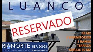 En Luanco céntrico y no lejos de la playa con terraza y un garaje cerrado de 50 m2.   234.000€