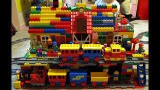 Big LEGO Duplo Train station