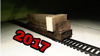 Past of Miniatur Kereta api cc 201 - Stop Motion miniatur kereta api