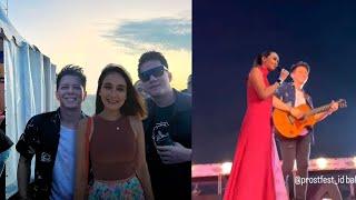 Detik Detik Ariel Noah Dan Luna Maya Bertemu Di Atas Panggung Konser Di Bali