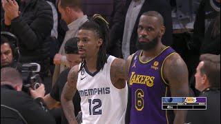 INSANE ENDING Los Angeles Lakers vs Memphis Grizzlies Final Minutes  2022-23 NBA Season