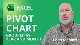 How to Create a Pivot Chart Grouped by Year and Month in Excel