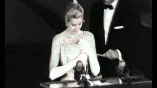 27th Oscars Marlon Brando and Grace Kelly