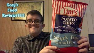 Review Tims Cascade Style Unsalted Potato Chips