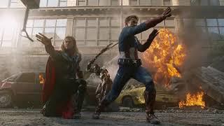 Avengers vs Chitauri Army