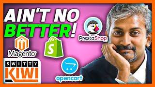 Magento vs Shopify vs OpenCart vs PrestaShop 2023 The Best eCommerce Platform Is...  E-CASH S2•E42