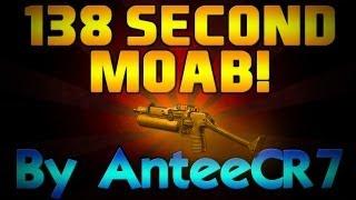 MW3 138 SECOND Gold PP90 MOAB on Mission - By AnteeCR7