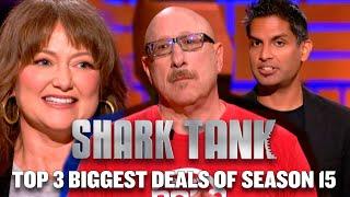 Shark Tank US  Top 3 Biggest Deals Of Season 15