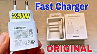 مراجعة الشاحن السريع الاوريجينال من سامسونج ٢٥ وات  Samsung Super fast charger 25 W والسعر
