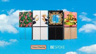 Toiletpaper X Bespoke 4-door Refrigerator I Samsung