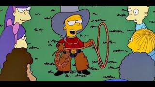 Simpsons Bart fashioned cowboy fashion