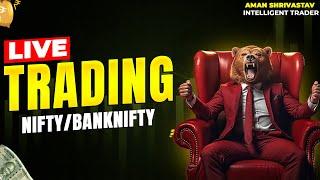 Nifty 50  Bank Nifty Option Trading live 22042024  Live Monday Analysis With Aman Srivastav