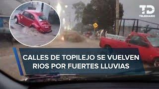 Activan Alerta Roja por lluvias en Tlalpan