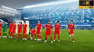 PES 2024 Ultra Realism Sound and Graphics Mods  Everton vs Liverpool  PES 2021  4K