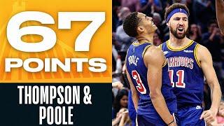 Klay Thompson & Jordan Poole Fuel Warriors Comeback With 67 PTS