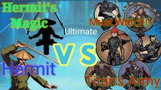 Shadow Fight 2  Hermit  Titans Army  Ultimate mod  Shadow Fighter