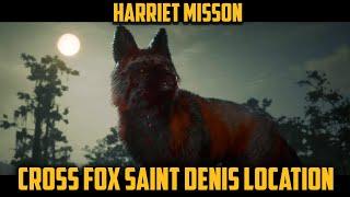 Legendary Cross Fox Saint Denis Location - RED DEAD ONLINE
