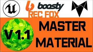 Unreal Engine 5 Rec Fox Master Material v1.1