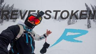 skiing RIPPER CHAIR at REVELSTOKE