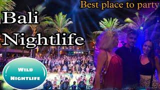 BALI NIGHTLIFE  KUTA SEMINYAK or CANGGU Which one is the best ?