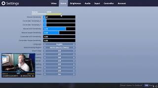 TFue Fortnite Settings - Solo Kill Record Holder 