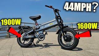 44MPH DUAL Motor Aniioki A8 PRO MAX MONSTER Long Range E-bike