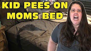 Kid Pees On His Moms Bed - GROUNDED Original