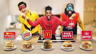 GUESS THAT FAST FOOD BURGER *Blindfold Taste Test*