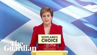 Scotland independence referendum is will of the people says Nicola Sturgeon