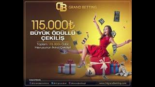 Grandbetting 115.000₺ Ödüllü Çekiliş 02-10 Kasım