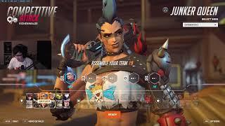 23K DMG SUPER INSANE JUNKER QUEEN + ZARYA + SIGMA GAMEPLAY OVERWATCH 2 SEASON 11