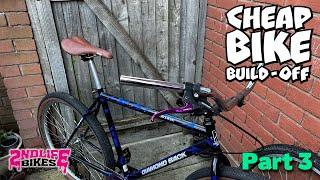 Cheap Bike Build Off - Diamondback Traverse Restoration -  parts bin Commuter bike build vintage MTB