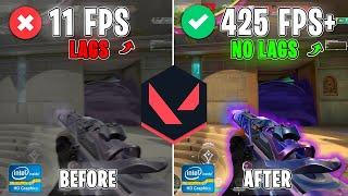 How To Boost FPS Fix Lag And 0 Input Delay In Valorant Episode 8 Act 2 Best Settings