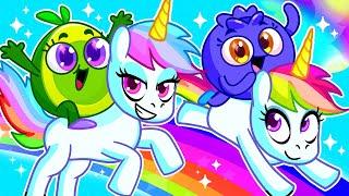 Rainbow Unicorn  Do You Want to Be My Friend?  +More Kids Songs & Nursery Rhymes by VocaVoca 