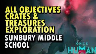 Sunbury Middle School Exploration Once Human – All Objectives Mysterious Treasure & Crates