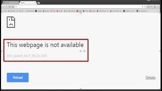 How to Fix “This Page is Not Available” “ERR NAME NOT RESOLVED” in Google Chrome on Windows PC 2018