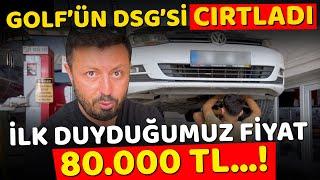 DSG BOZULDU 80.000 TL İSTEDİLER.. PEKİ BİZ KAÇA YAPTIRDIK? Volkswagen Golf DSG Tamiri